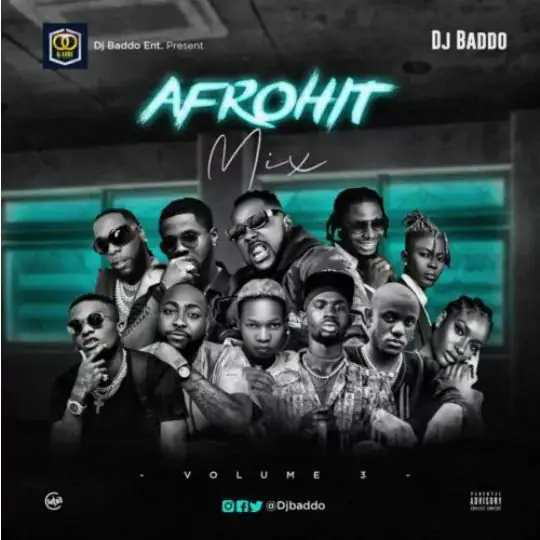 DJ Baddo – AfroHit Mix Vol 3 Mixtape